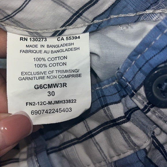 Authentic Issue Wrangler Real Comfortable Jeans Plaid Men’s Shorts NWOT $40 - Picture 8 of 13